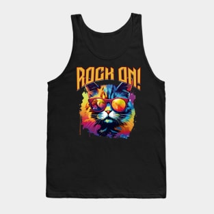 Cool Cat Rock On! Tank Top